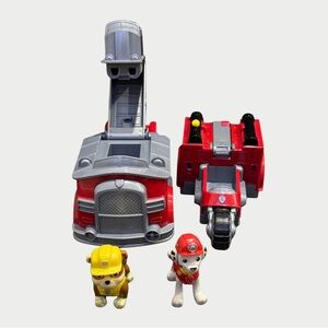 Paw‎ Patrol 2-N-1 Transforming Firetruck & Motorcycle